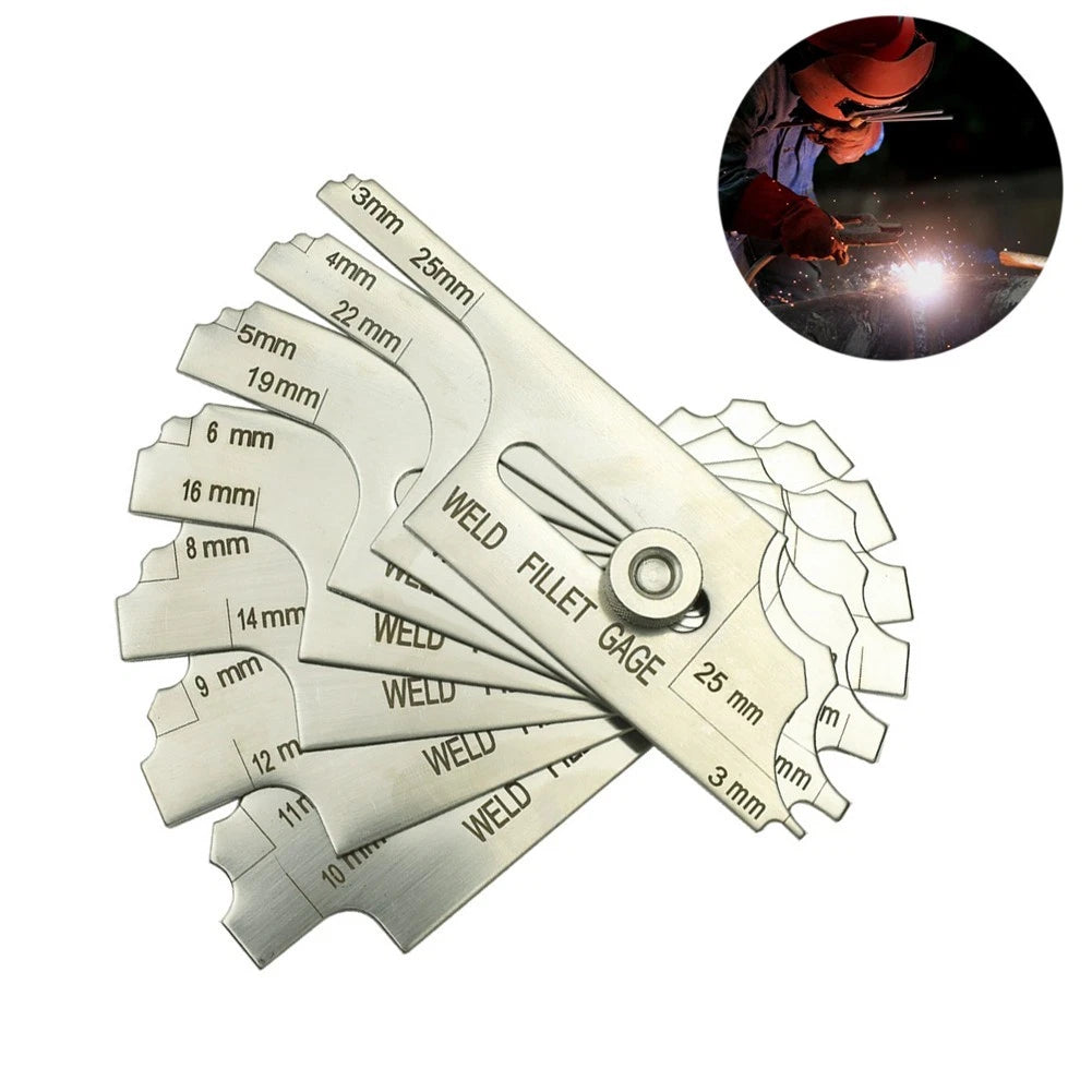 Stainless Steel Welding Gauge Set 7PCS for Industrial Weld Quality Control