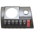Lund Boat Switch Panel 2249317 - Pro V 9 3/4 X 6 3/4 Inch Dark Gray