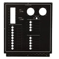 Marquis Boat Blank AC Distribution Panel 5766130 - Black Aluminum