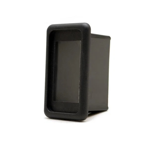 Carling Boat Rocker Switch Housing - Contura Black Plastic Single