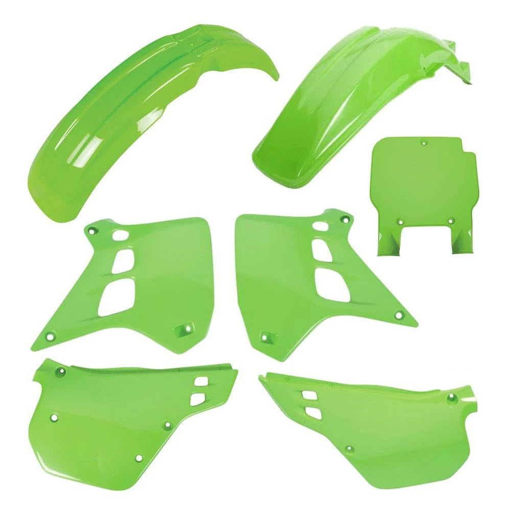 POLISPORT PLASTIC KIT KAWASAKI KX250 1990-1991, OEM STYLE