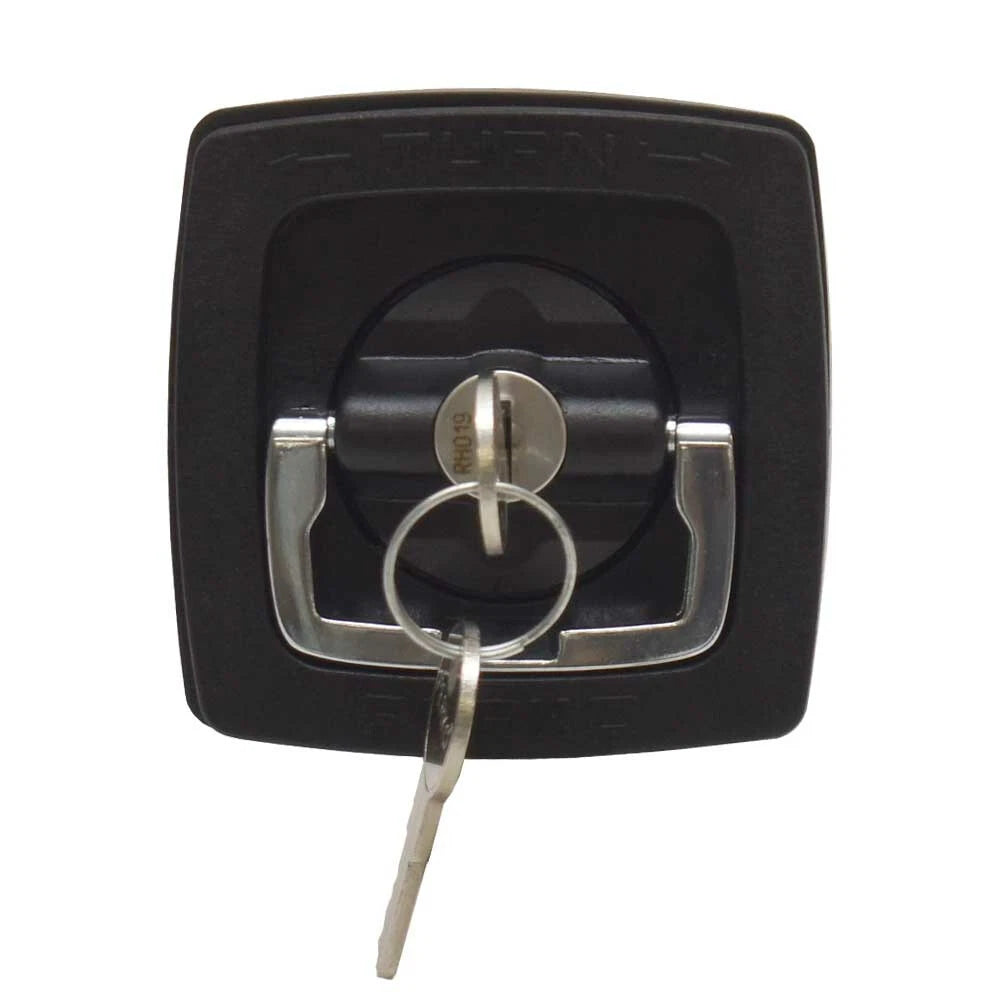 Perko Boat Flush Mount Locking Latch 1031DP1BLK - 1 5/8 Inch