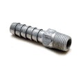 Boat Pipe to Hose Fitting - Aluminum 1/4 NPT to 3/8 Barbed
