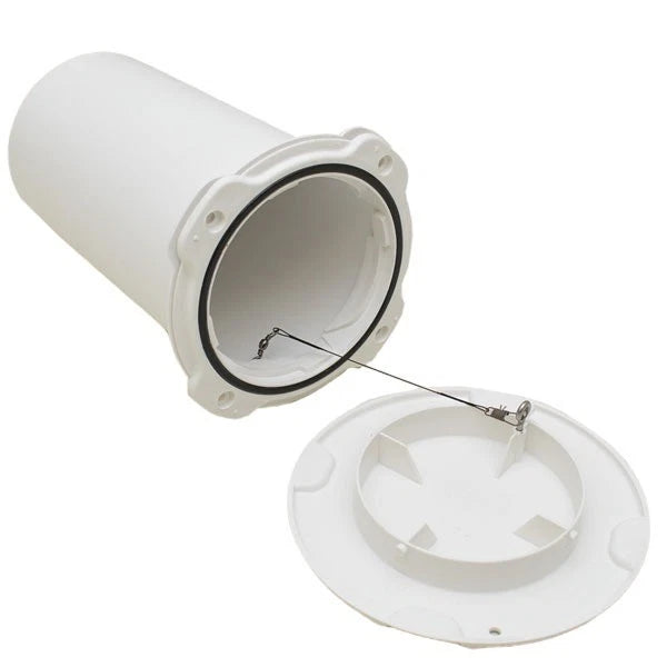 Innovative Boat Hatch Storage Tube 512-805-LYD - 6" with Lanyard