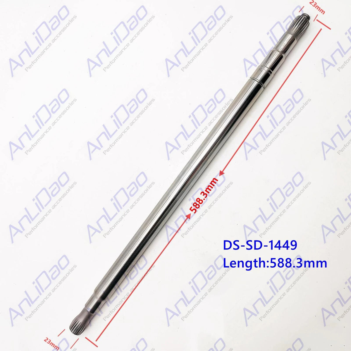 Replace Fit SeaDoo 1503 GTX 4-Tec Length 588.3mm Drive Shaft 271001449 272000186