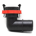 Fly High Boat Elbow Fitting W746 - Four Winns 1 1/8 Inch Black