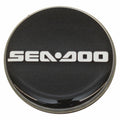 Sea-Doo Boat Raised Emblem Decal 204901668 - Black Silver Sticker