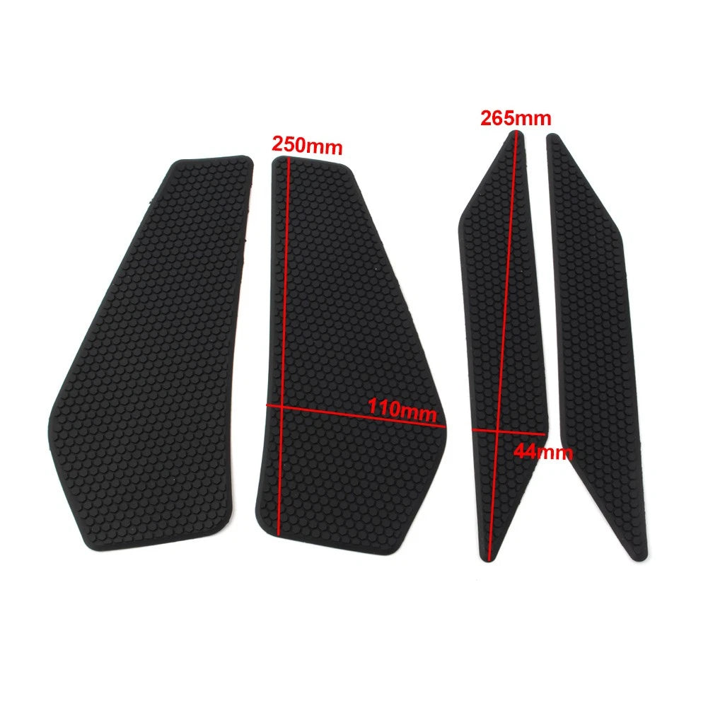 4x Side Tank Traction Grips Pads for Kawasaki EX400 Ninja 400 2018-2021 US