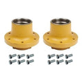 Two (2) R48763 Fits John Deere 6 Bolt Front Wheel Tractor Hubs 3020 4010 4020