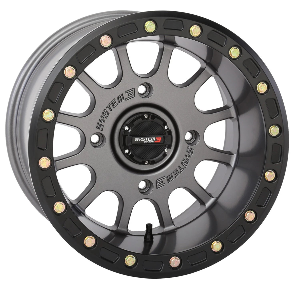 SYSTEM 3 SB5 Bl Wheel 15x10 - Fits Can-Am Maverick & Outlander 2015-2016