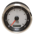 Faria Boat Tachometer Gauge THC613A - 3 1/4 Inch Silver Black