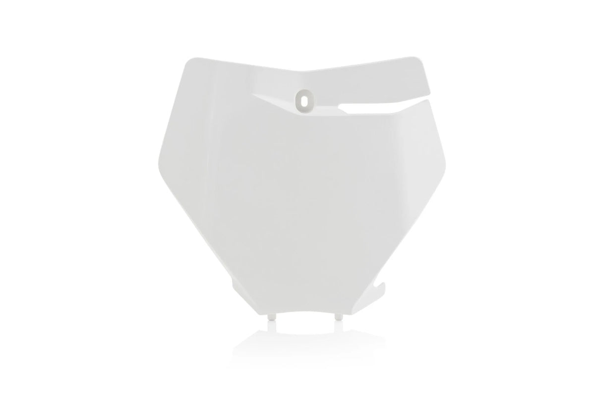 ACERBIS Front Number Plate White for KTM 2019 Offroad Models