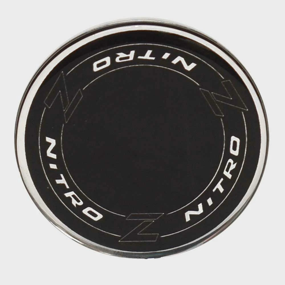 Nitro Boat Steering Wheel Decal 186770 - Raised Logo Emblem Black Sticker