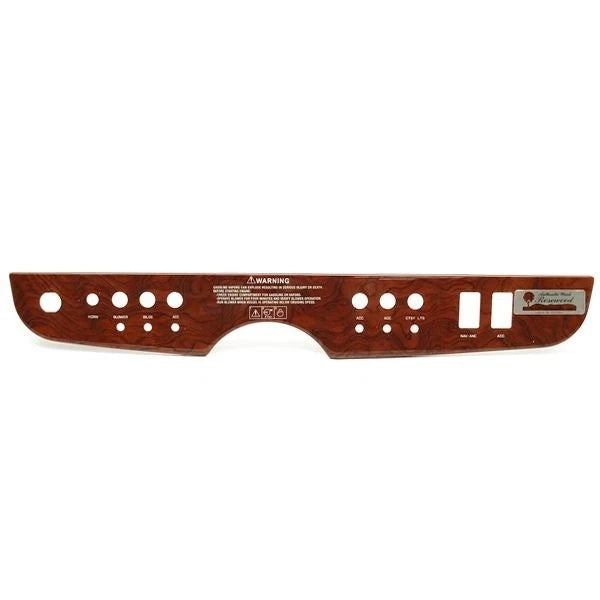 Four Winns Boat Blank Switch Panel 025-3801 - 220 Horizon Rosewood