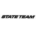 Tracker Boat Decal 47458 - State Team Black Silver Vinyl 22 Inch