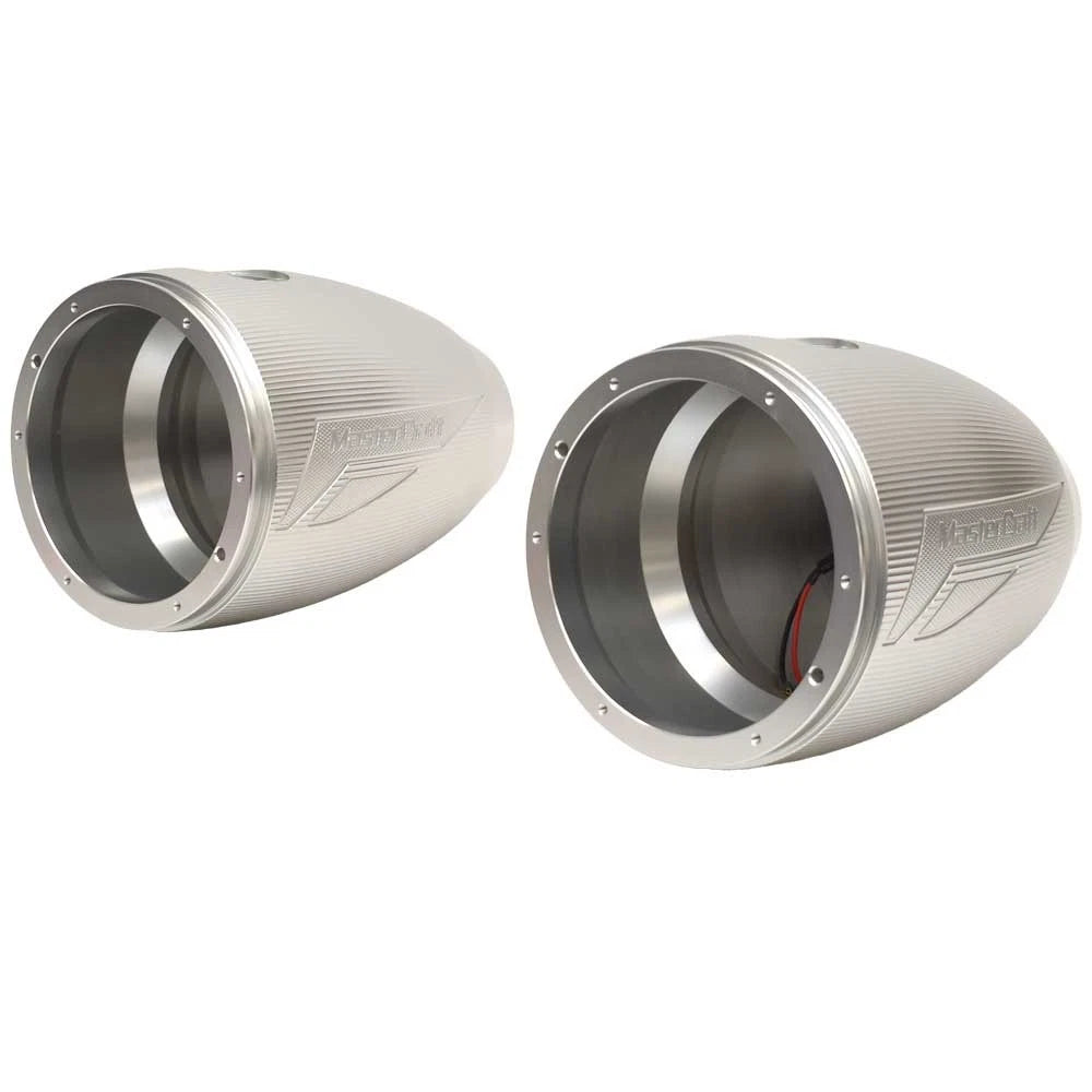 MasterCraft Boat Tower Speaker Cans 404855 - 7 1/2 in with Lights (pair)