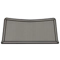 MasterCraft Boat Non-Skid Mat 553779 - X23 Transom Step Center Storm Gray
