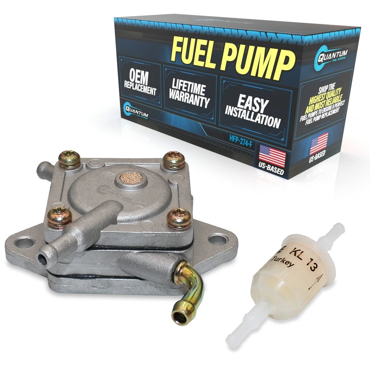2005 Can-Am Sarasota 1000 #DAM109212 Fuel Pump + Genuine Mahle Filter QFS