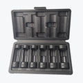 Black Shock Absorber Nut Removal Socket Wrench Set 16mm to 24mm 50BV Steel
