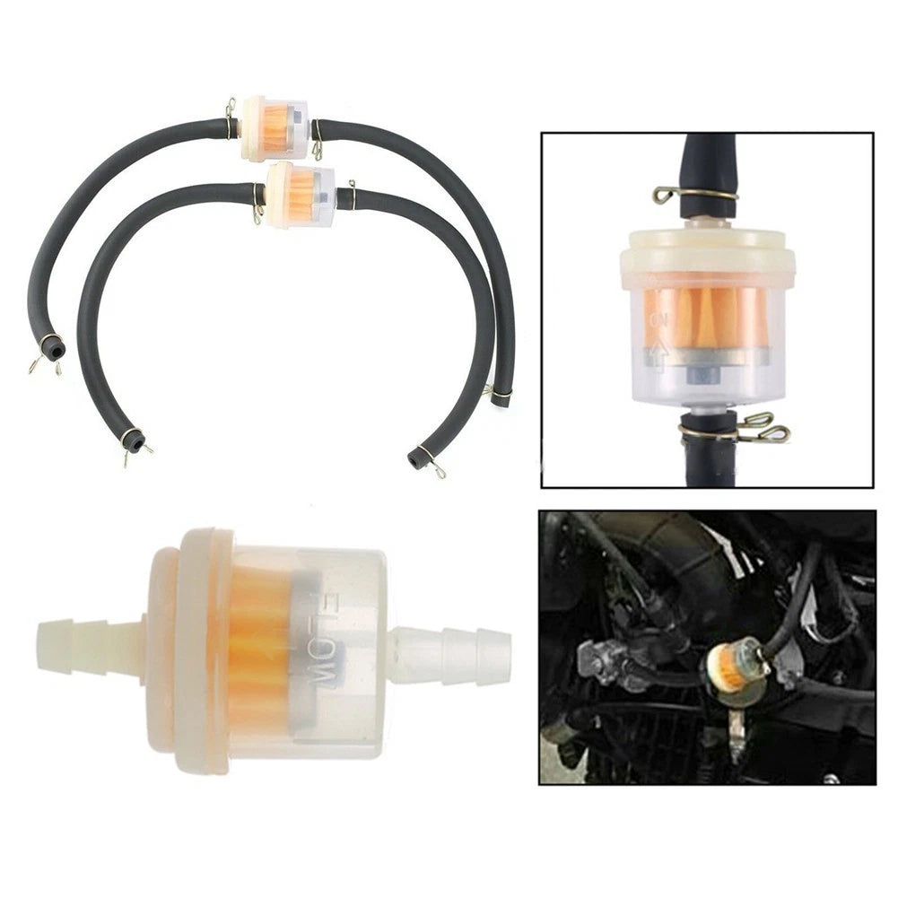 Fuel Filter Hose Kit for Car Motorcycle Soft and Lightweight 2x6mm Diameter