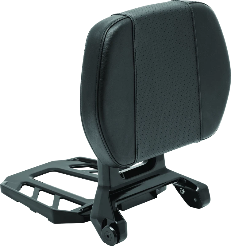 Kuryakyn Neo Driver & Passenger Backrest with Luggage Rack for Harley Touring