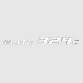 Suncatcher Boat Raised Decal 73405214 - Elite 324 C Silver Sticker