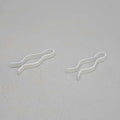 Taylor Made Boat Flag Clips 57997 - 5/8 - 7/8 Inch White (pair)