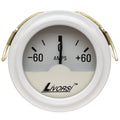 Livorsi Boat Amp Meter Gauge GIAMWW - Baja 2 Inch White
