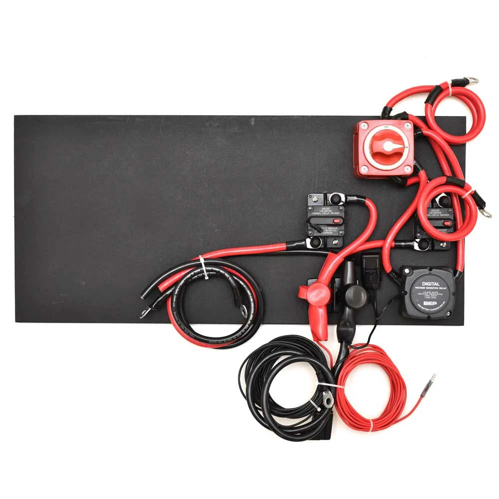 Boat Battery Switch Panel 201-17 - with Breakers Starboard