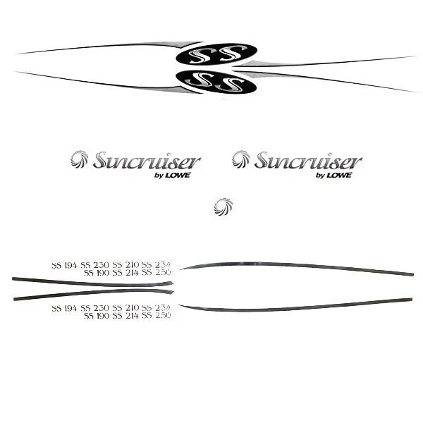 Lowe Boat Main Hull Decal 1974646 - Suncruiser SS Kit