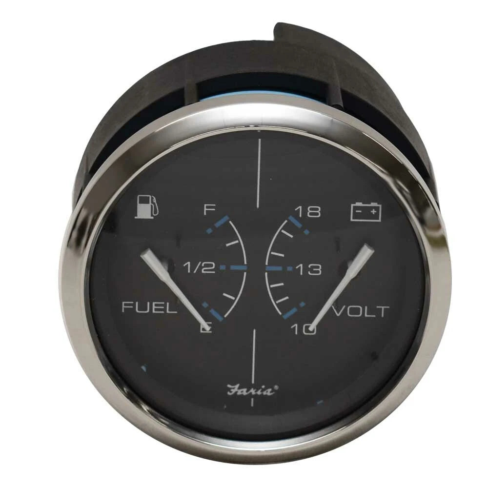 Faria Beede Boat Multifunction Gauge GF0157A - Chesapeake Black SS