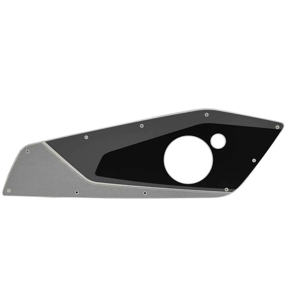 Tracker Boat Blank Throttle Panel 318122 - 24 7/8 X 8 Inch Black Gray