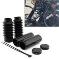Front Upper Fork Cover Gaitors Boot Cap Kit for Harley x48 2016-2024 Motorcycle