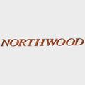 Northwood Pontoon Boat Logo Decal - Bronze Red Sticker