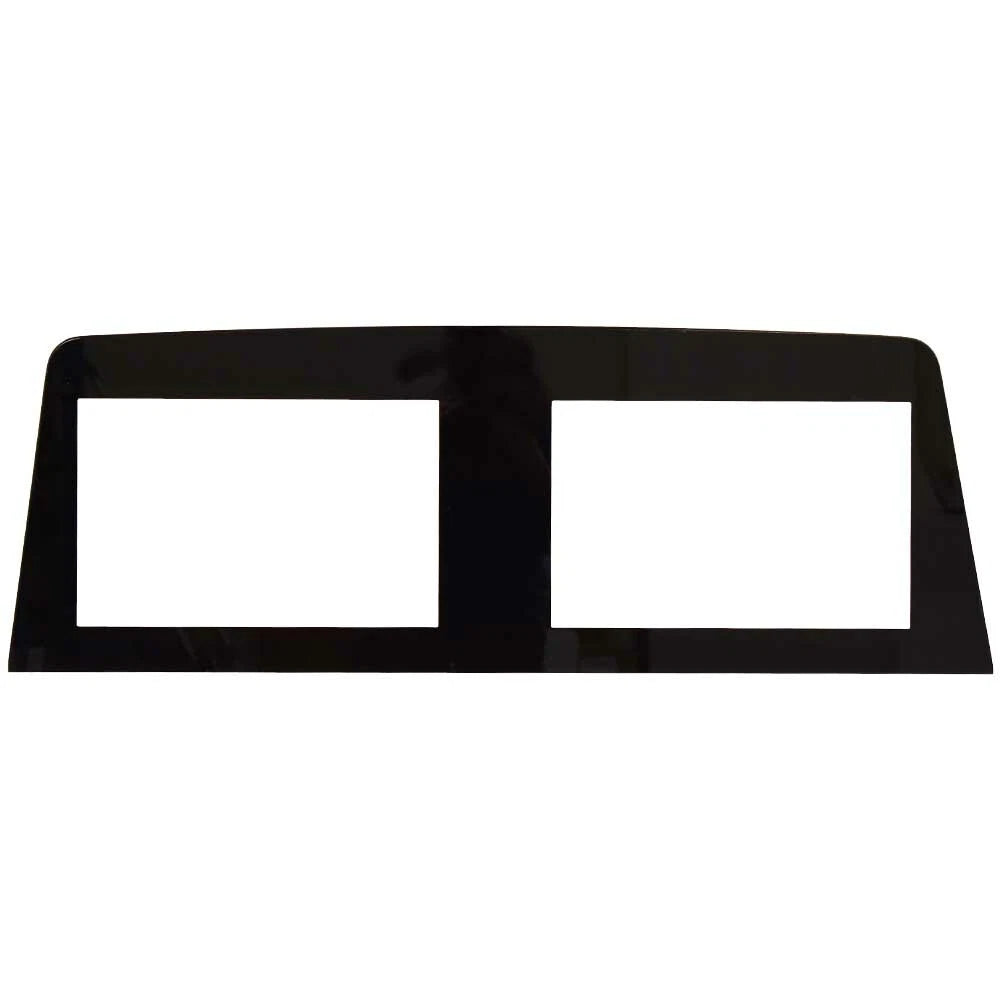 Scout Boat Blank Dash Panel DH2666 - 350 LXZ Bezel Black Acrylic