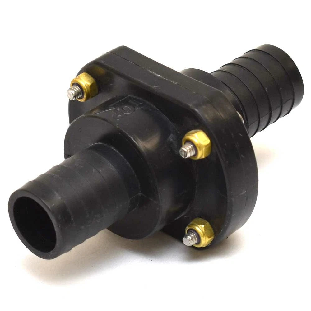 TH Marine Boat Inline Scupper Check Valve ILS-1200 - 1 1/8 Inch