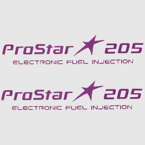 MasterCraft Boat Decals 759925 - ProStar 205 Amethyst Purple (pair)