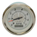 Teleflex Boat Tachometer Gauge 67530F - Sterling White 3 1/4 Inch