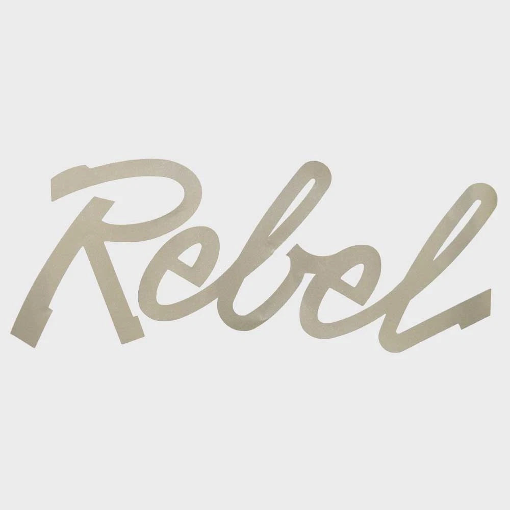 Lund Boat Model Decal 1988212 - Rebel Silver Sticker