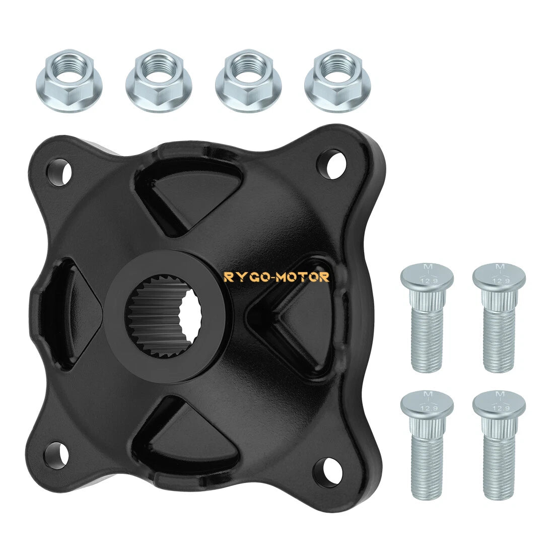 Middle Wheel Hub & Studs Nuts Kit for Polaris Ranger 500 6x6 2001-2005 5131649