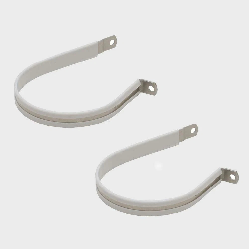 Umpco Boat Cushioned Loop Clamps S169DKT48 - 3 Inch Aluminum (pair)