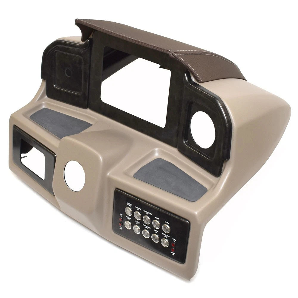 G3 Boat Blank Dash Panel 73427558 - Steering Console Light Brown