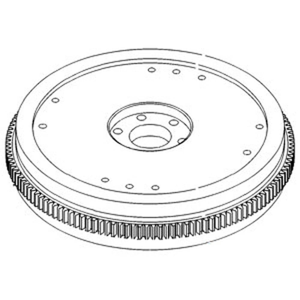 E0NN6375HA Flywheel Fits Ford/ Holland Tractor 335 340 3400 5000 5100