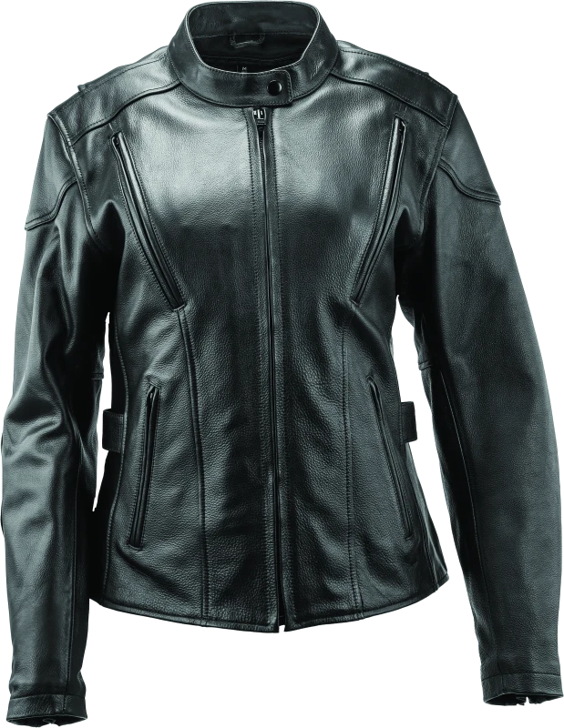 Kuryakyn River Road Race Leather Jacket for Women, Motorcycle Riding Gear