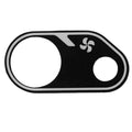 Sea Doo Boat Switch Panel Decal - Black - Gray Blower Fan Key Sticker