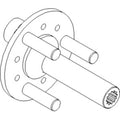 188846C2 Hub Assembly Rotor Drive Pulley Fits Case IH 1620 1680 ++ Combines