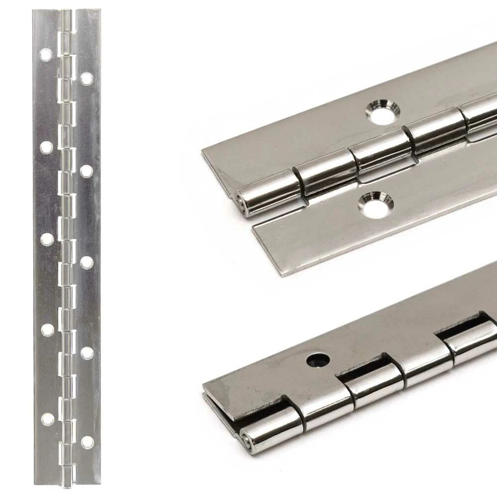 MasterCraft Boat Piano Hinge 562916 - 10 1/2 X 1 1/2 Inch Stainless
