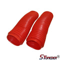 340mm Pit Bike Front Fork Boots Shock Covers Protector Rubber Dust Gator Guard