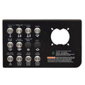Sea Ray Boat Switch Panel 2335481-A - 320 Sundancer Black Acrylic