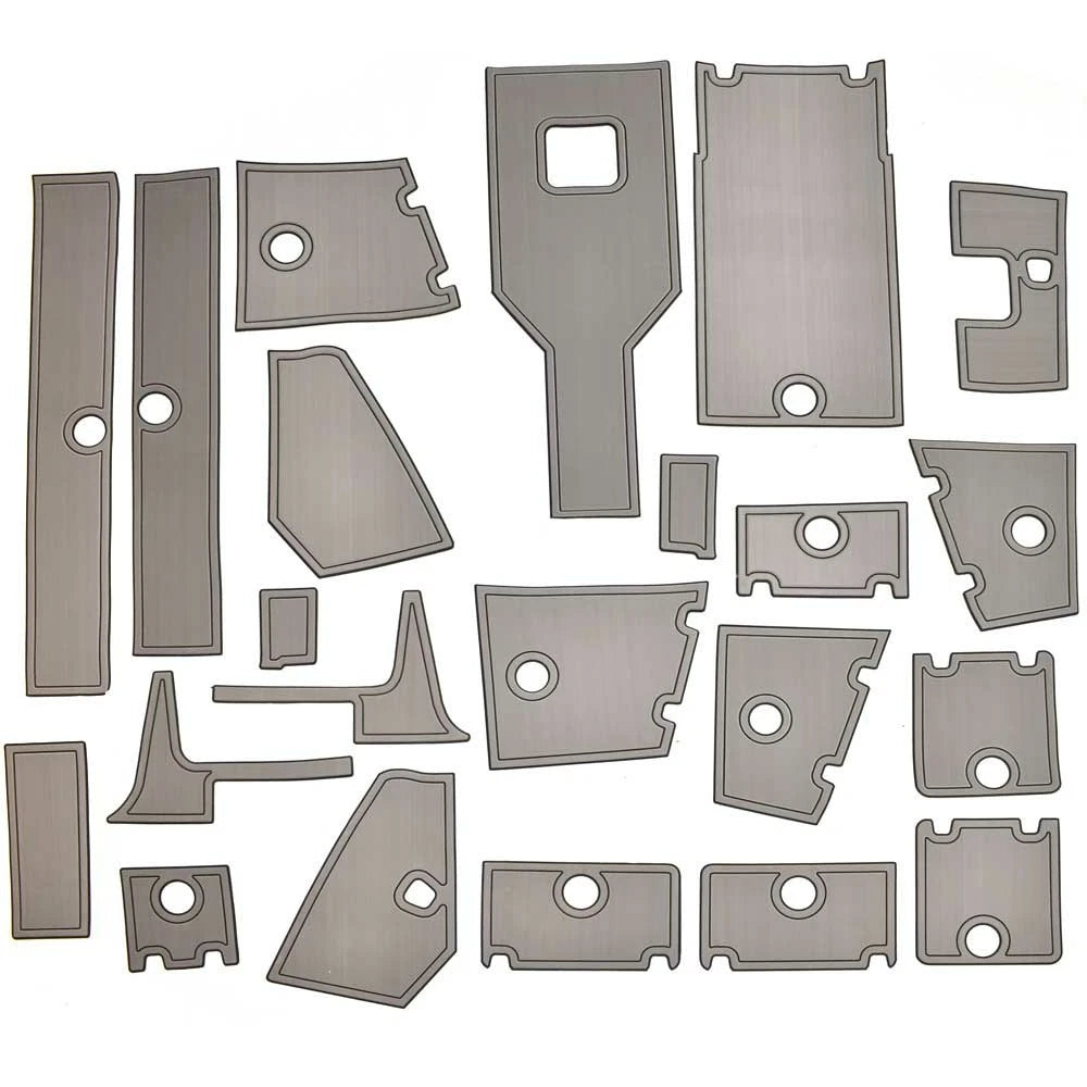 Larson Boat Non Skid Deck Mats 8138159 - FX 2020 TL Gray (kit)